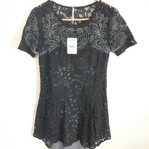 FREE PEOPLE lace dress sz. small BRAND NEW w/ tags